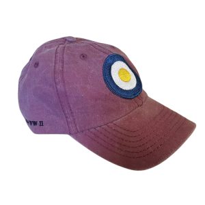 Maroon WW2 Roundel Cap