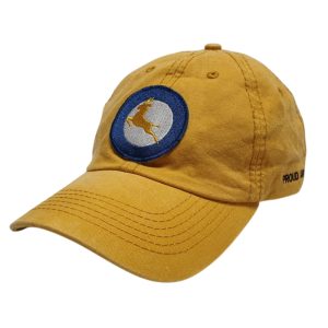 Mustard Flying springbok Roundel Cap